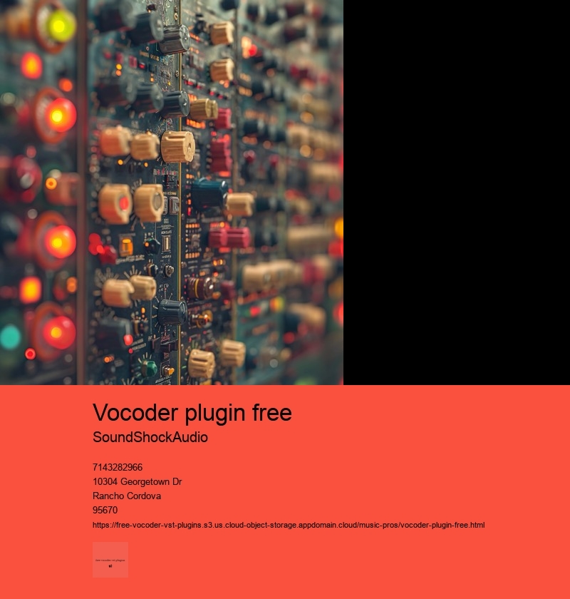 vocoder plugin free