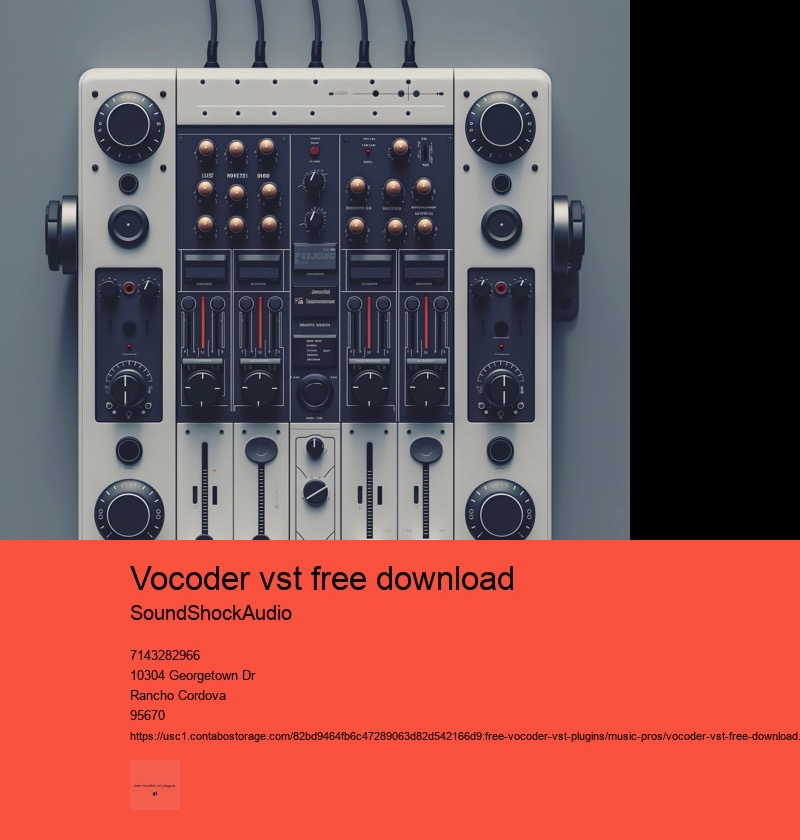 vocoder vst free download