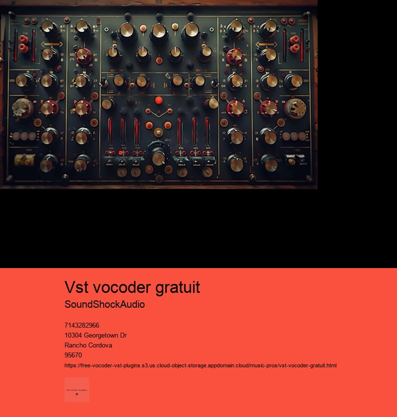 vst vocoder gratuit